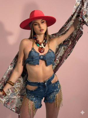 Summer Candy Denim Short